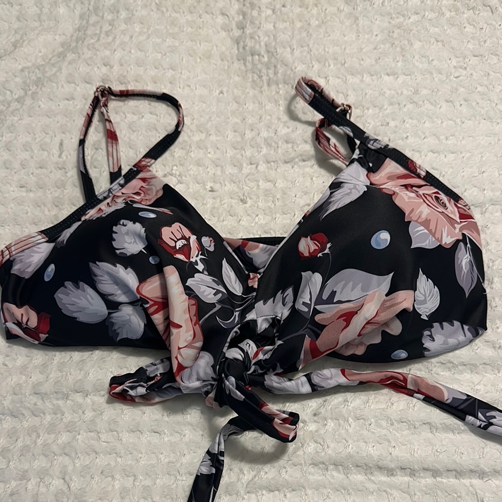 Floral Bikini Top
